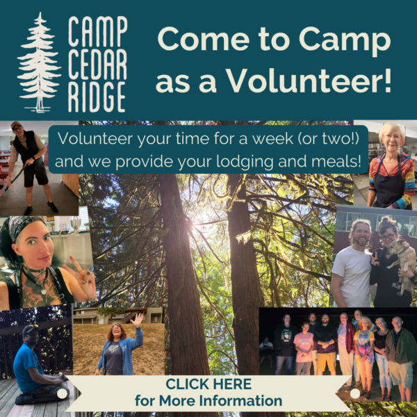 Donate - Camp Cedar Ridge: Vernonia, Oregon