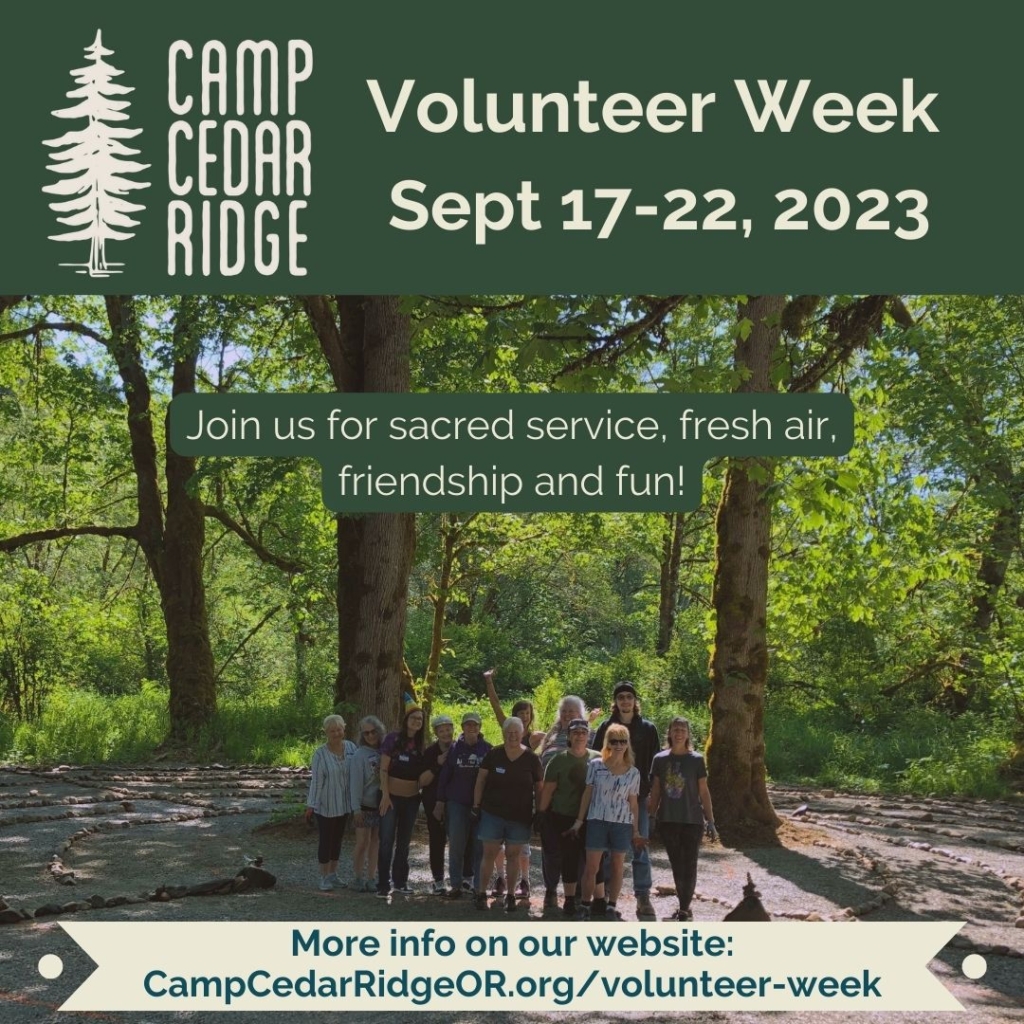 Home - Camp Cedar Ridge: Vernonia, Oregon