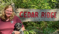 Dr. Kasey Wilson & Camp Mascot Koko